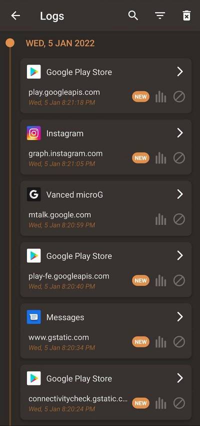 Firewall Tidak Ada Daftar Log Aplikasi Root