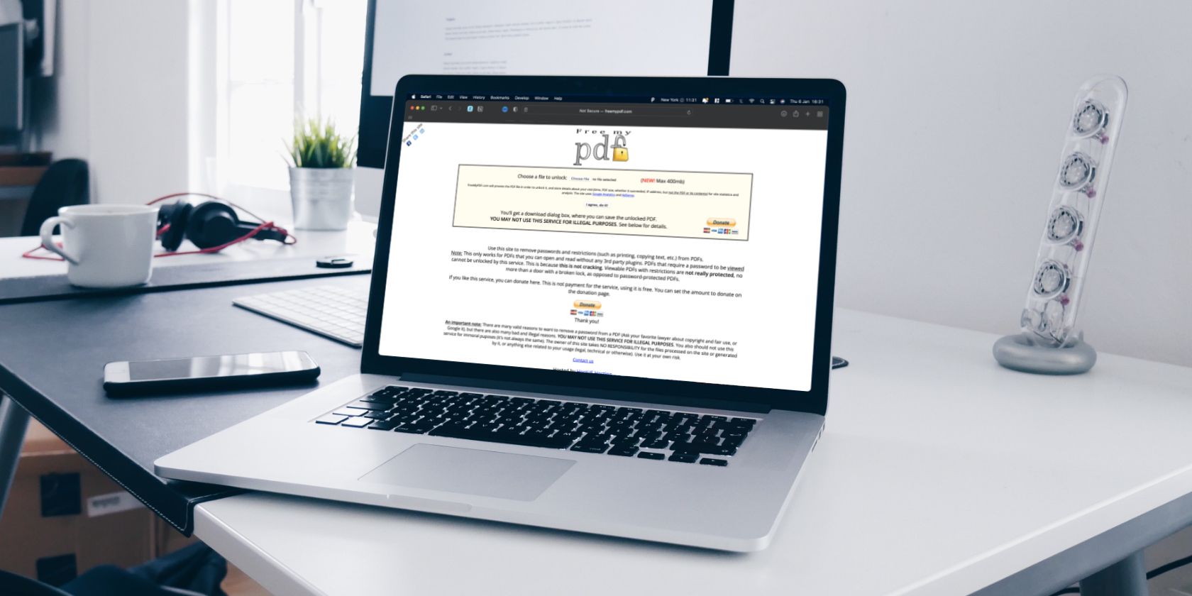 FreeMyPDF Unlock PDFs Featured