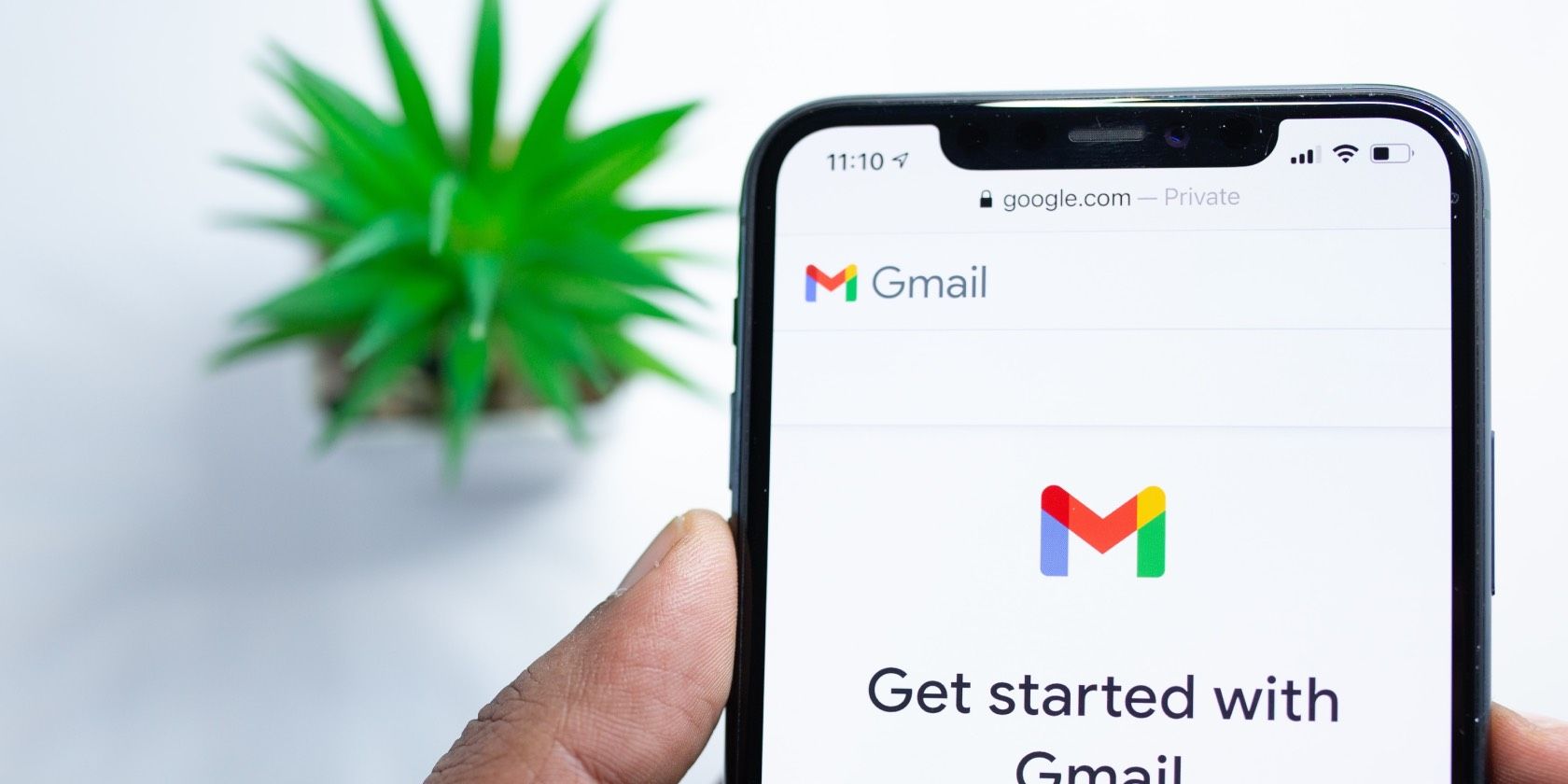 Gmail app on phone