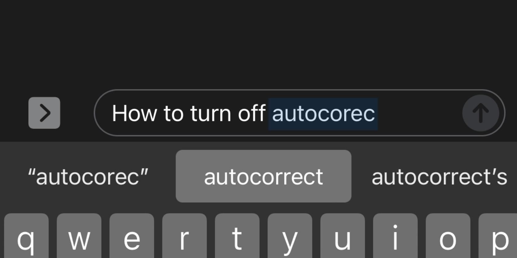 How Change Autocorrect On Iphone