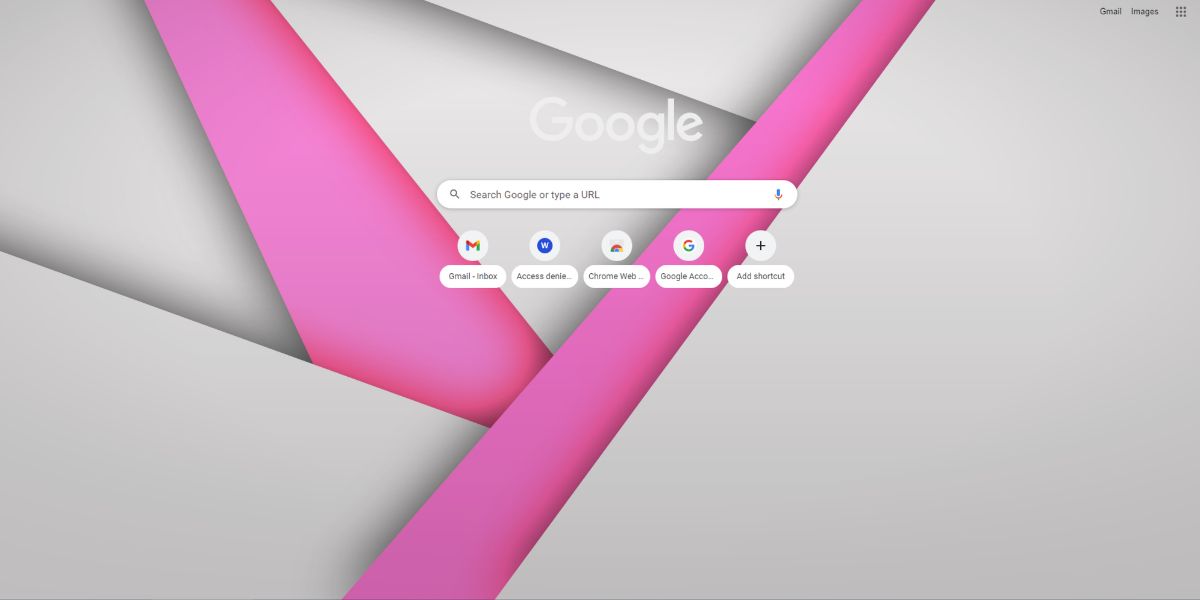 A visual of the Material Pink theme