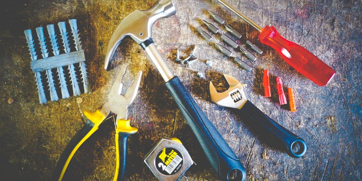 Image of tools for repair work