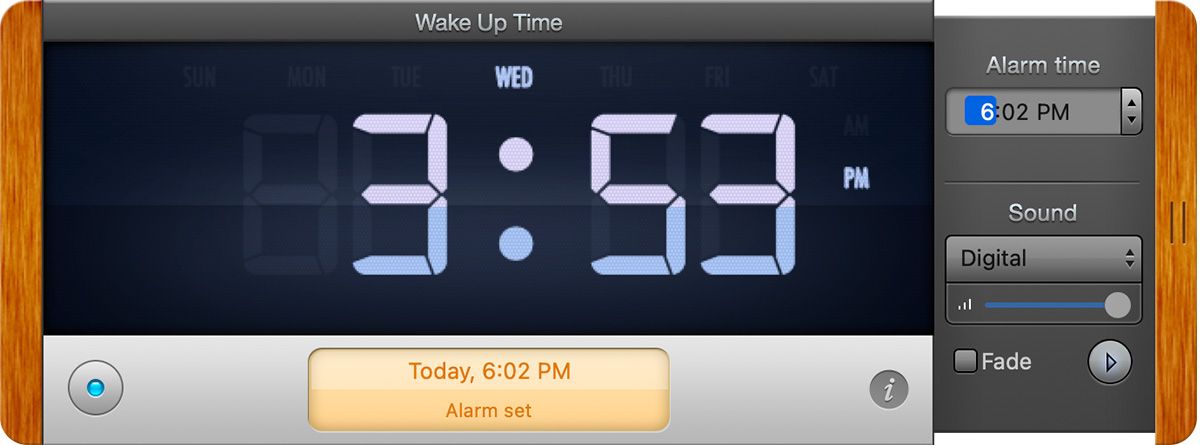 Set Alarm On Mac Wake Up Time 