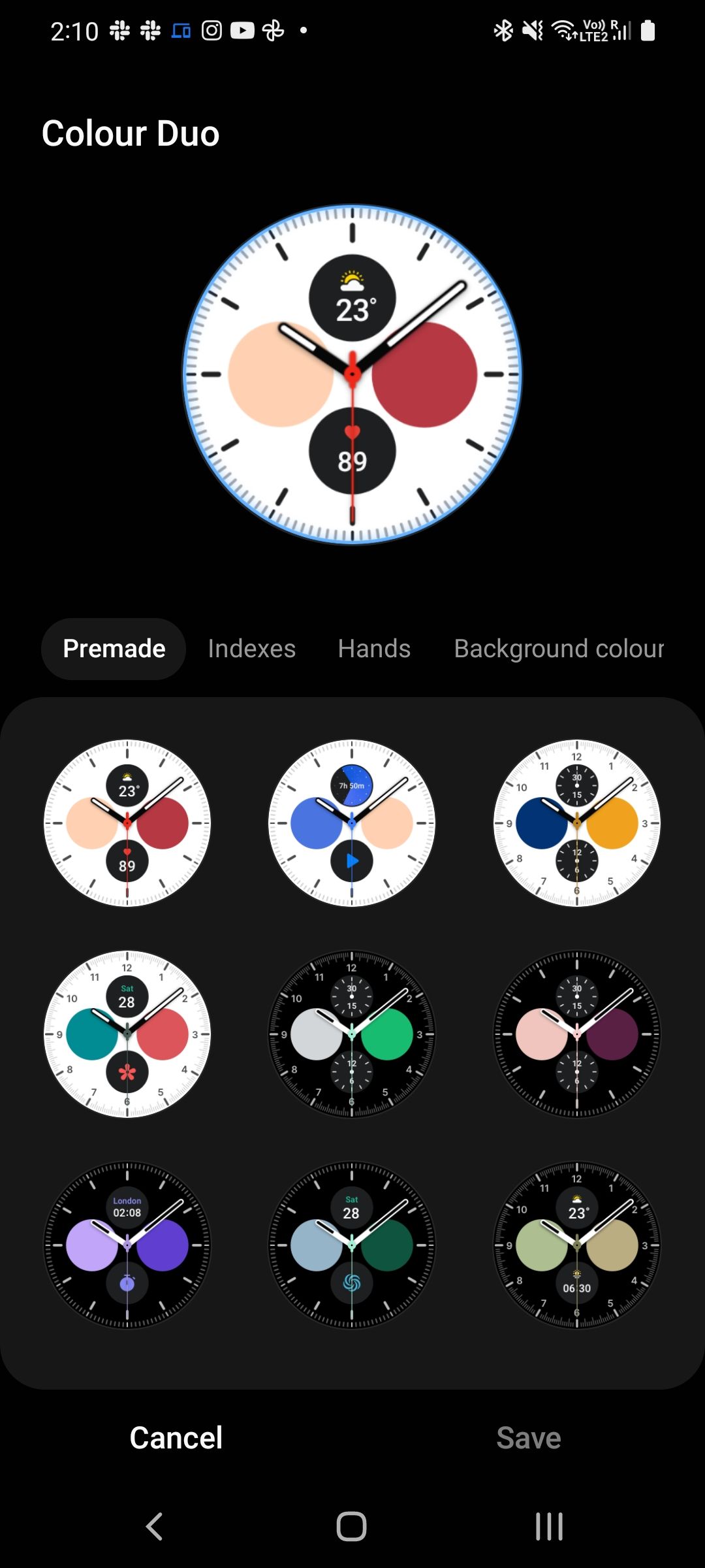 Setup Galaxy Watch 4 - watch faces