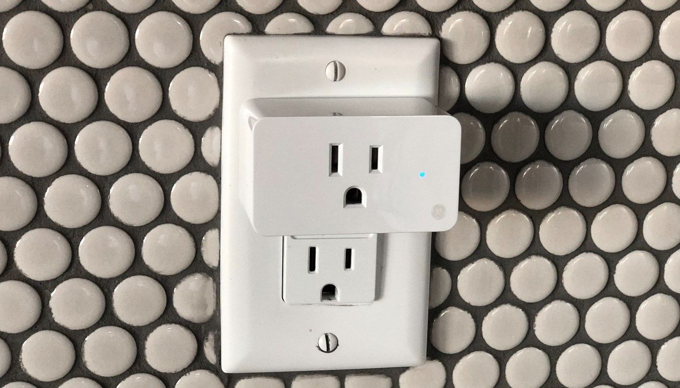 Smart Plug Connected to Wall Socket