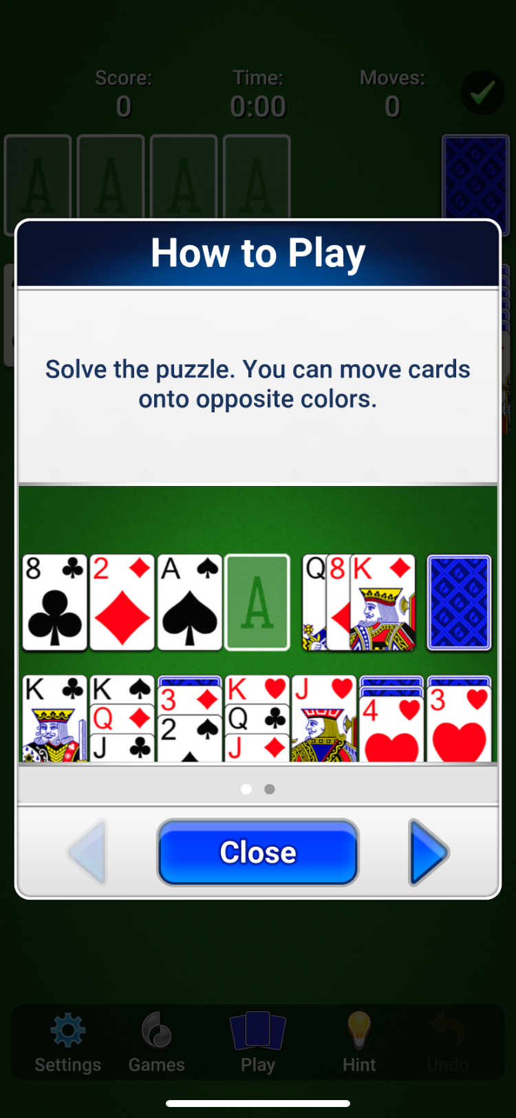 Solitaire how to play