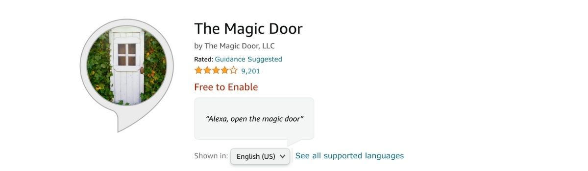 The Magic Door Amazon Alexa