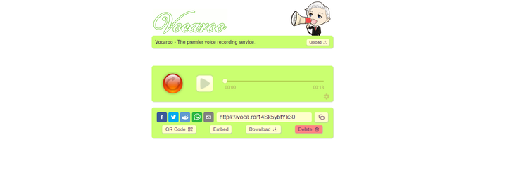 5 وبسایت ضبط صدای رایگان و آنلاین 2 Vocaroo Landing Page Screenshot.png?q=50&fit=crop&w=750&dpr=1 -