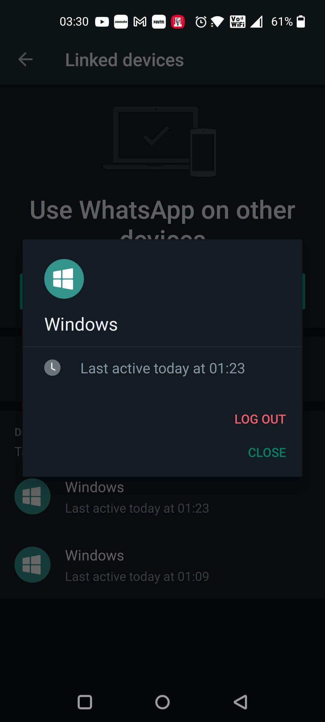 WhatsApp Muti-Device Beta Logout - from Phone or PC