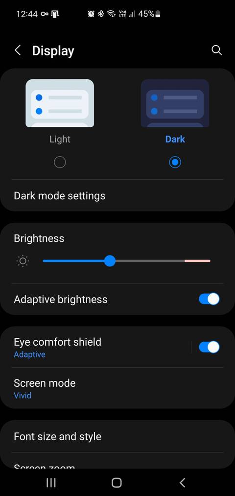 آیا روشنایی نور صفحه در گوشی اندروید شما به صورت خودکار کار نمیکند؟ 4 adaptive brightness on.jpg?q=50&fit=crop&w=480&dpr=1 -
