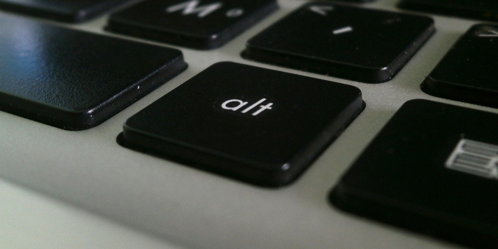 The Alt keyboard key 