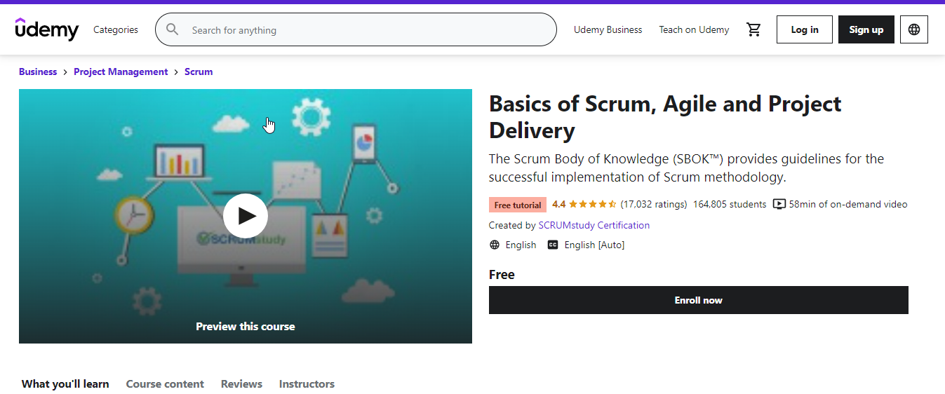 Basics of Agile & Scrum Course
