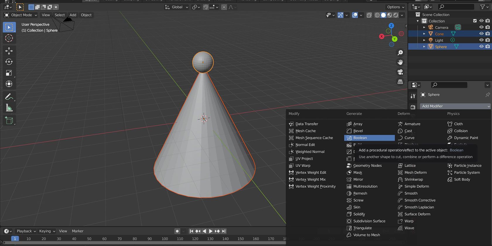 how to separate objects in blender on mac