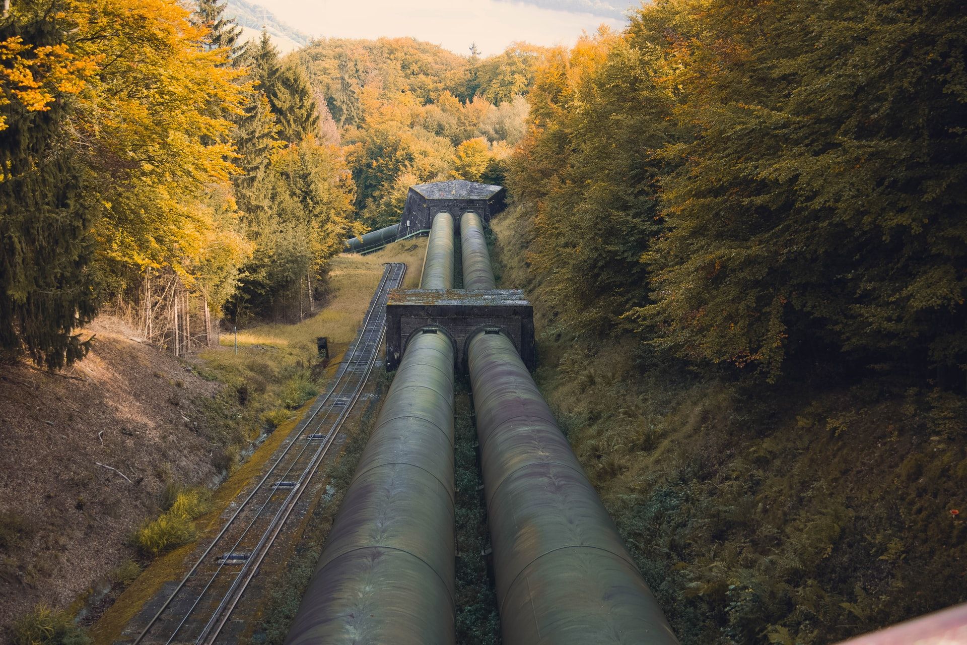 Photo of a rural pipeline