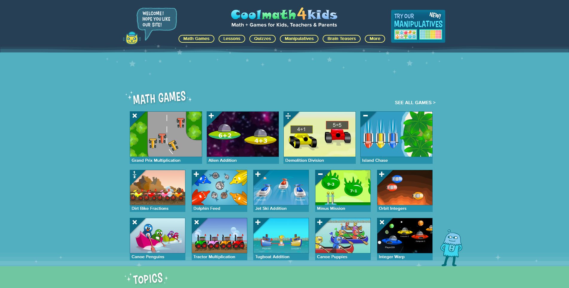 8 Fun Websites to Help Kids Learn Math