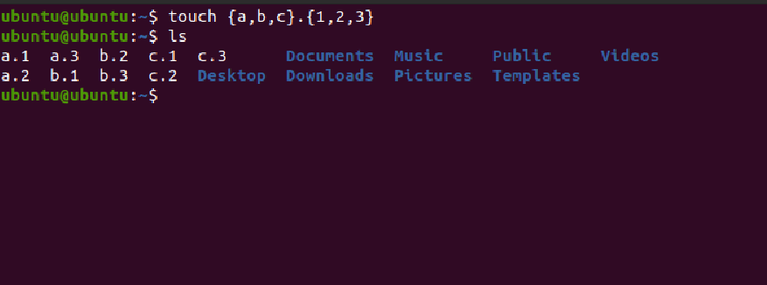 apa itu metakarakter linux, membuat file baru dengan sentuhan