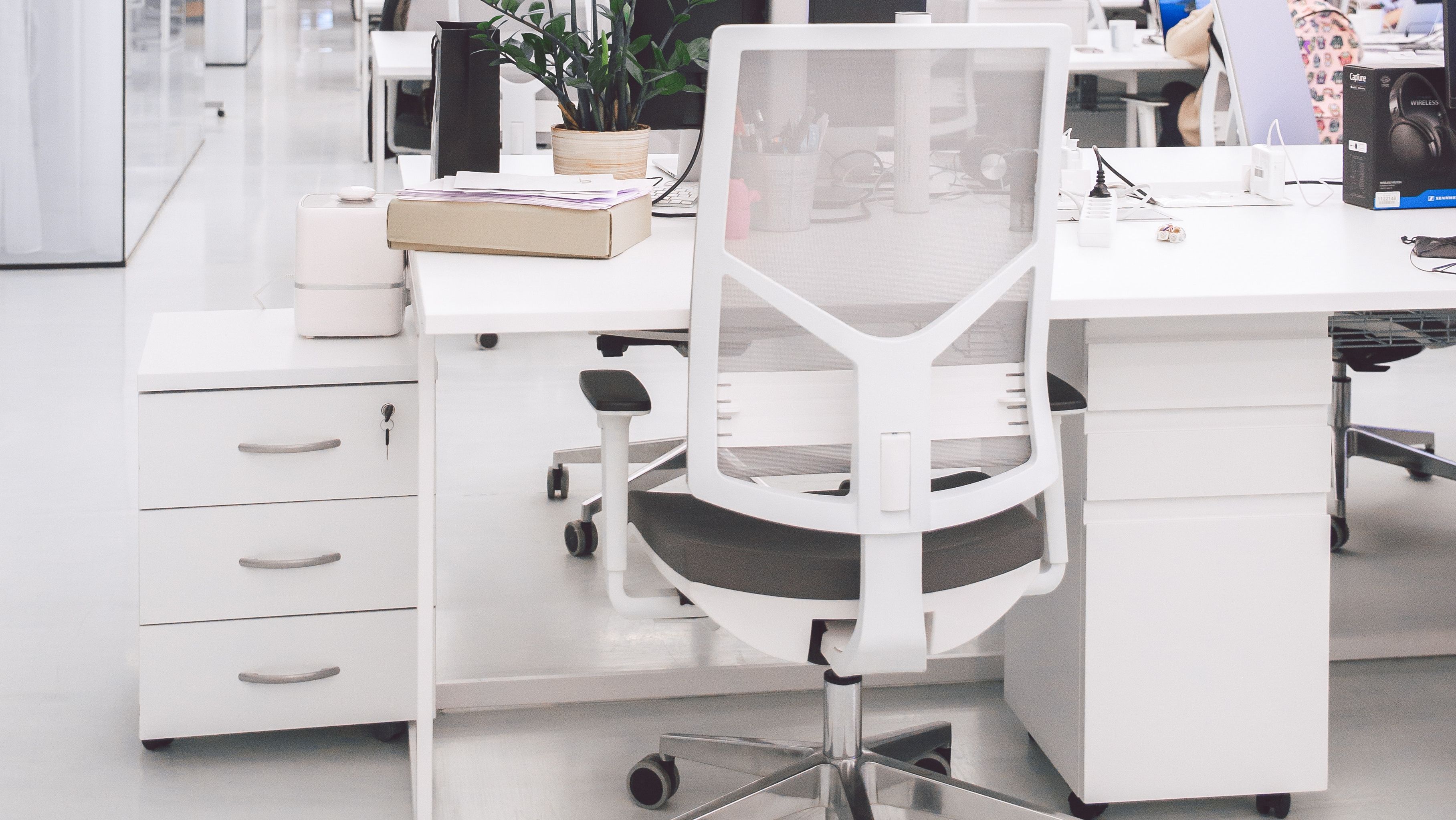 desk chair in office