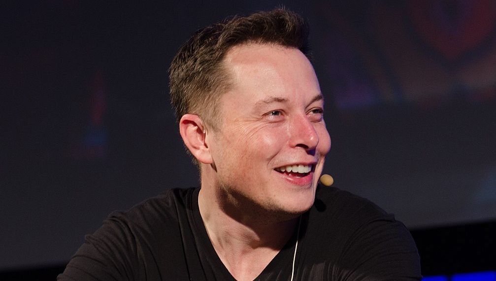elon musk at conference 