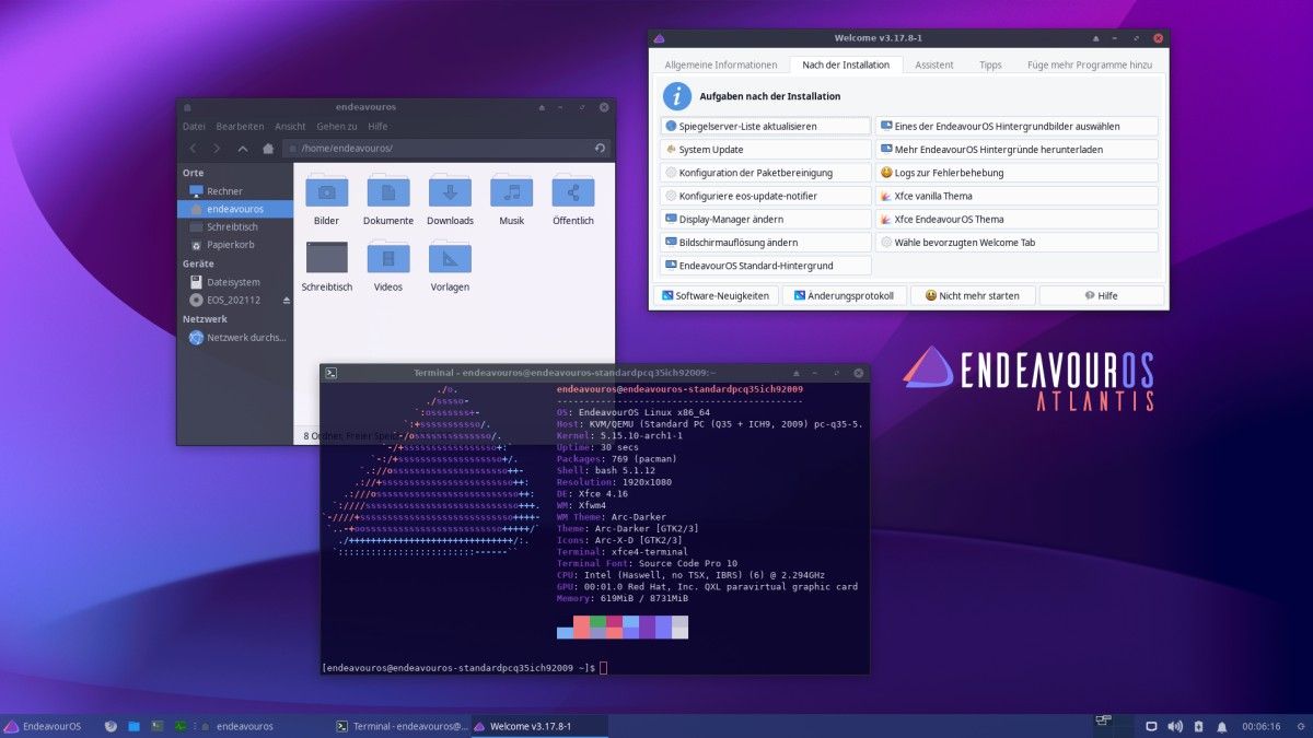 EndeavourOS: 誰でも簡単に使える Arch Linux