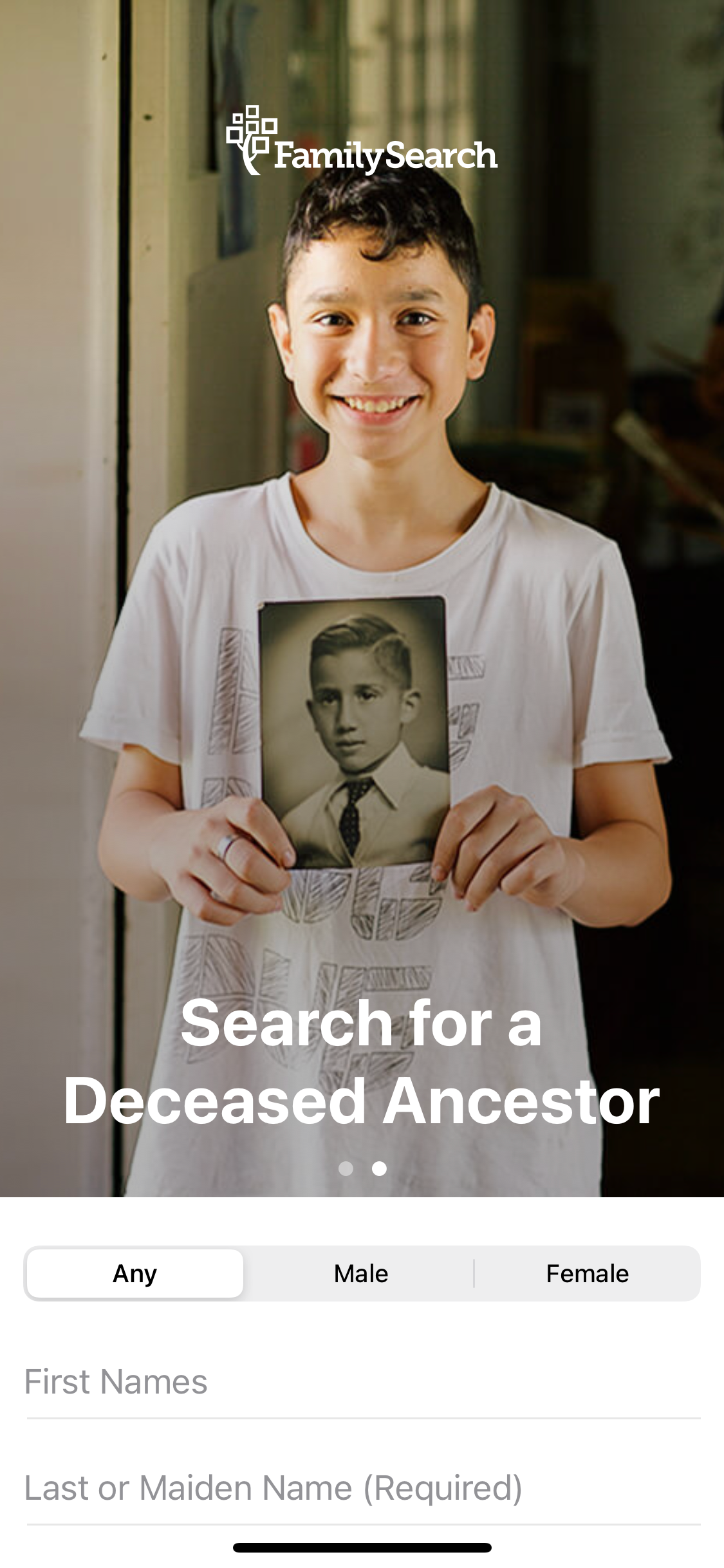 familysearch search
