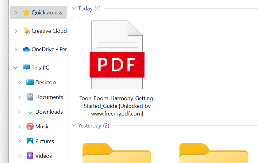 A successfully-processed PDF file.