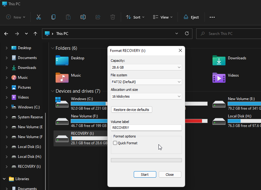 how-to-fix-the-problem-occurred-while-creating-the-recovery-drive