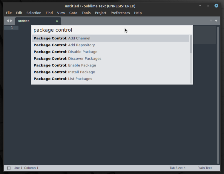 installing Git with Package Control on Sublime Text 