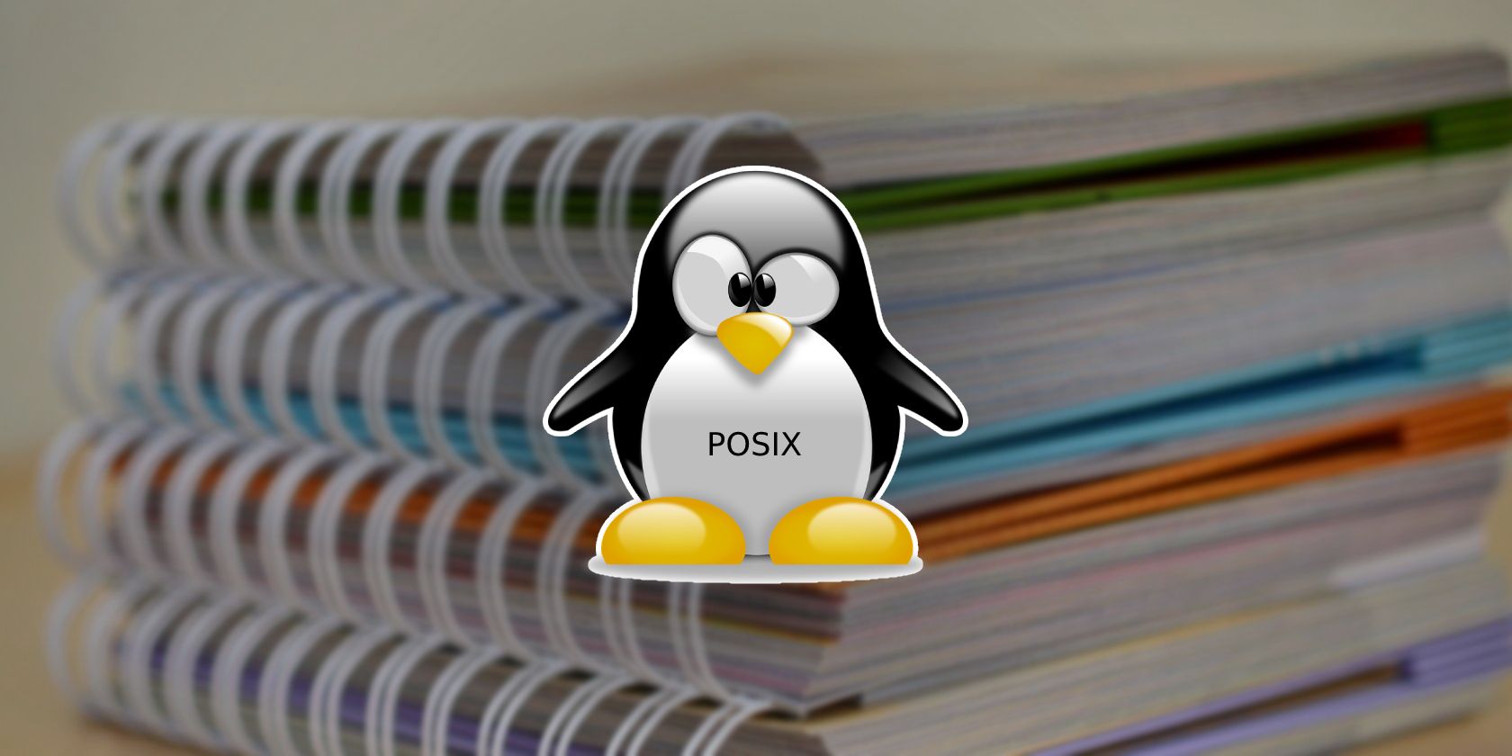 linux tux with posix