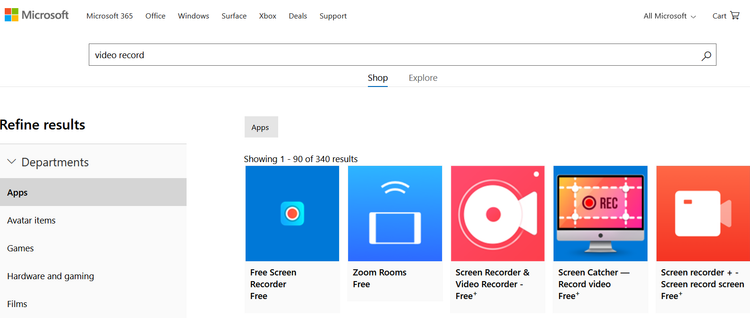 3 روش برای ضبط فیلم از بازی در ویندوز 11 4 microsoft apps for recording video.png?q=50&fit=crop&w=750&dpr=1