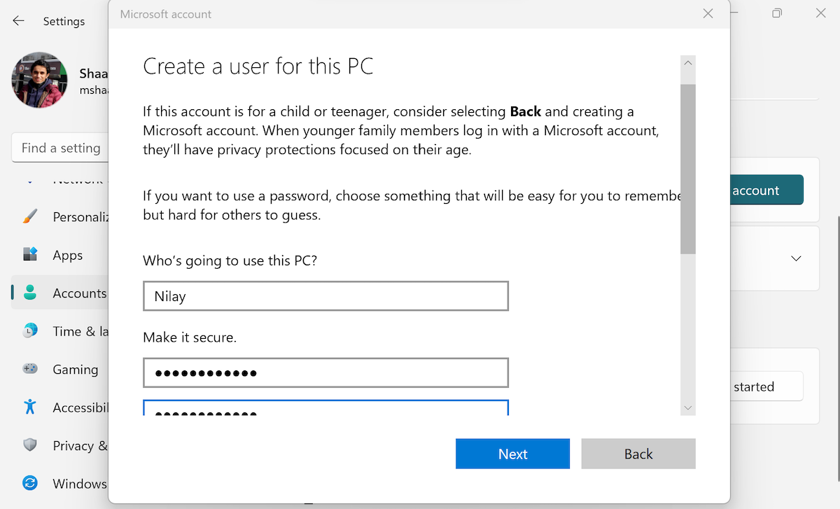 How to Create a Local User Account in Windows 11