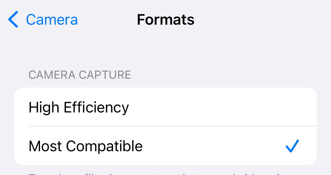 most compatible mode iphone