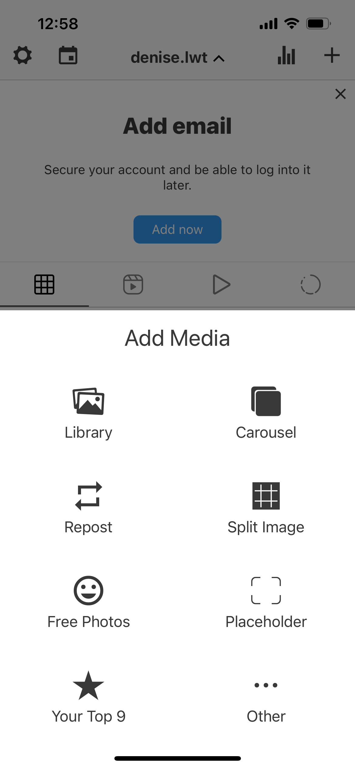 features of preview app for instagram 