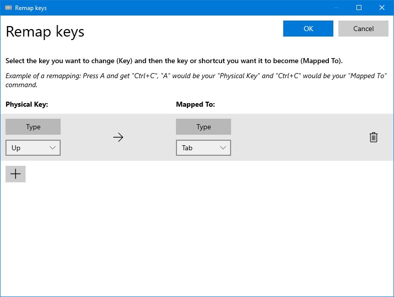 remap keys powertoys