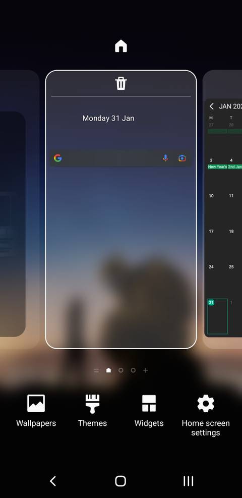 نحوه پنهان کردن برنامهها در گوشی سامسونگ 2 samsung home screen options.jpg?q=50&fit=crop&w=480&dpr=1 -