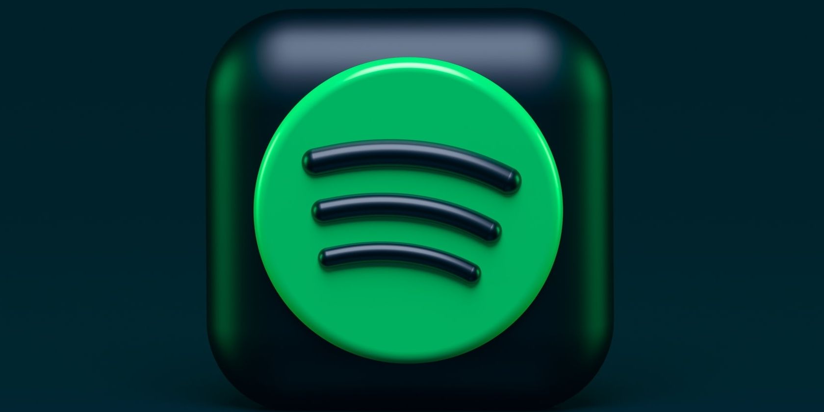 3d Spotify logo
