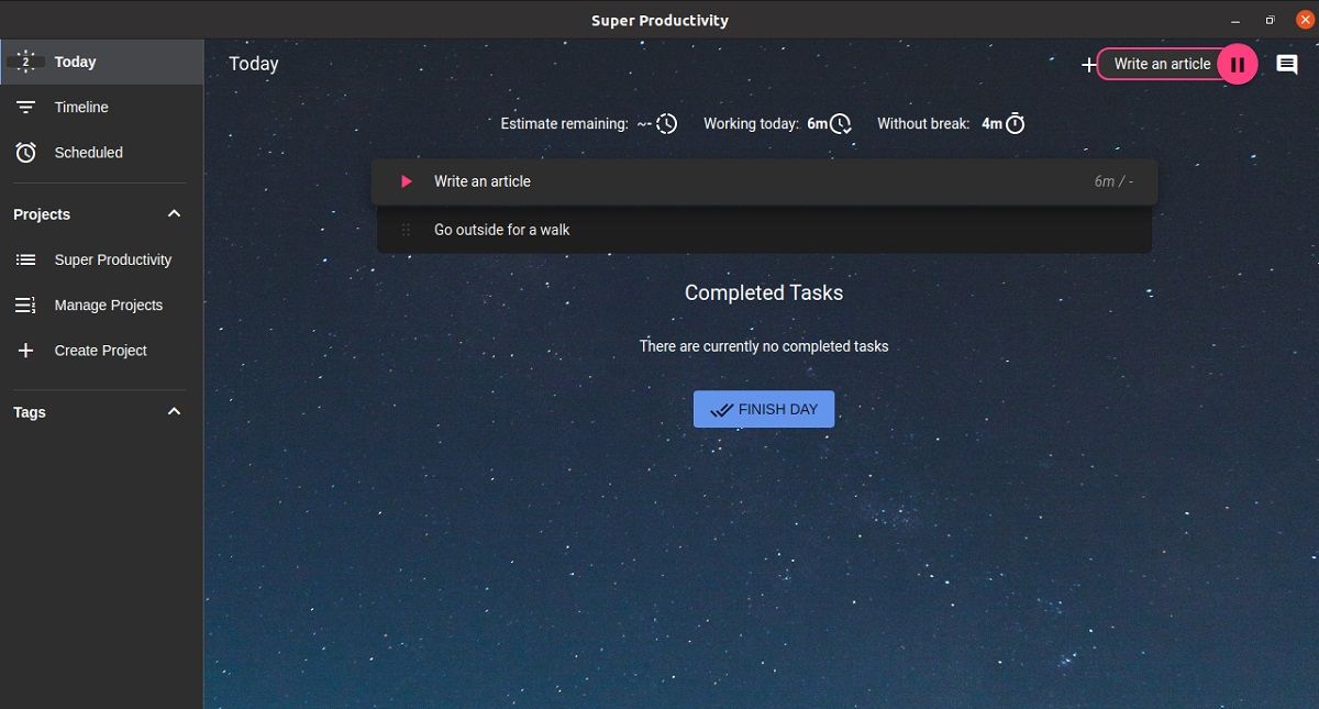 super productivity on ubuntu