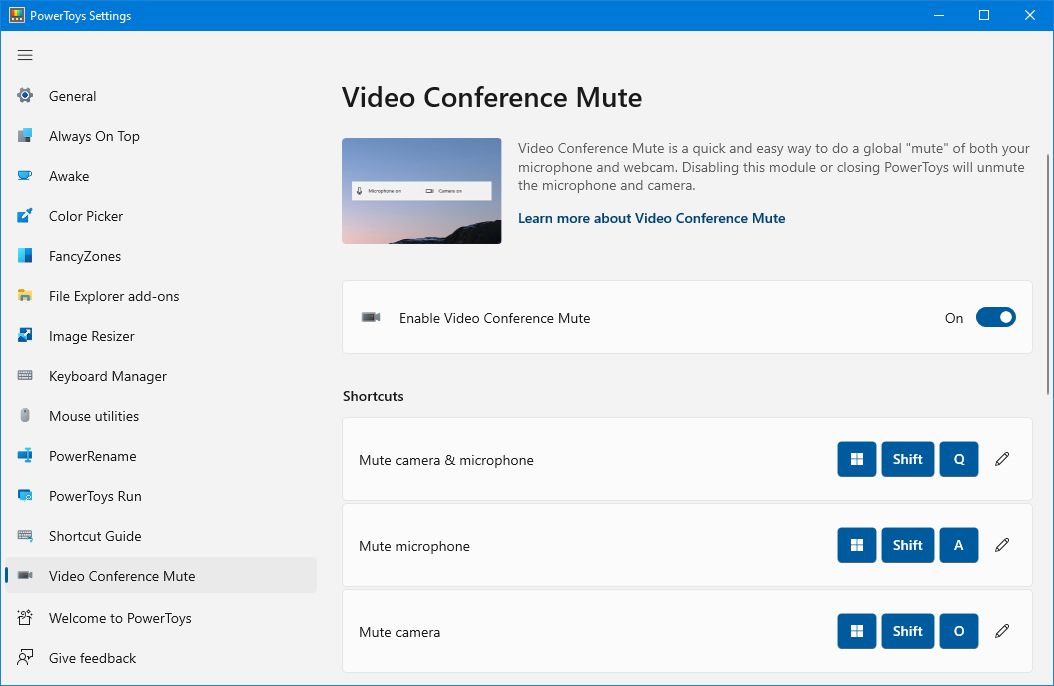 video conference mute powertoys