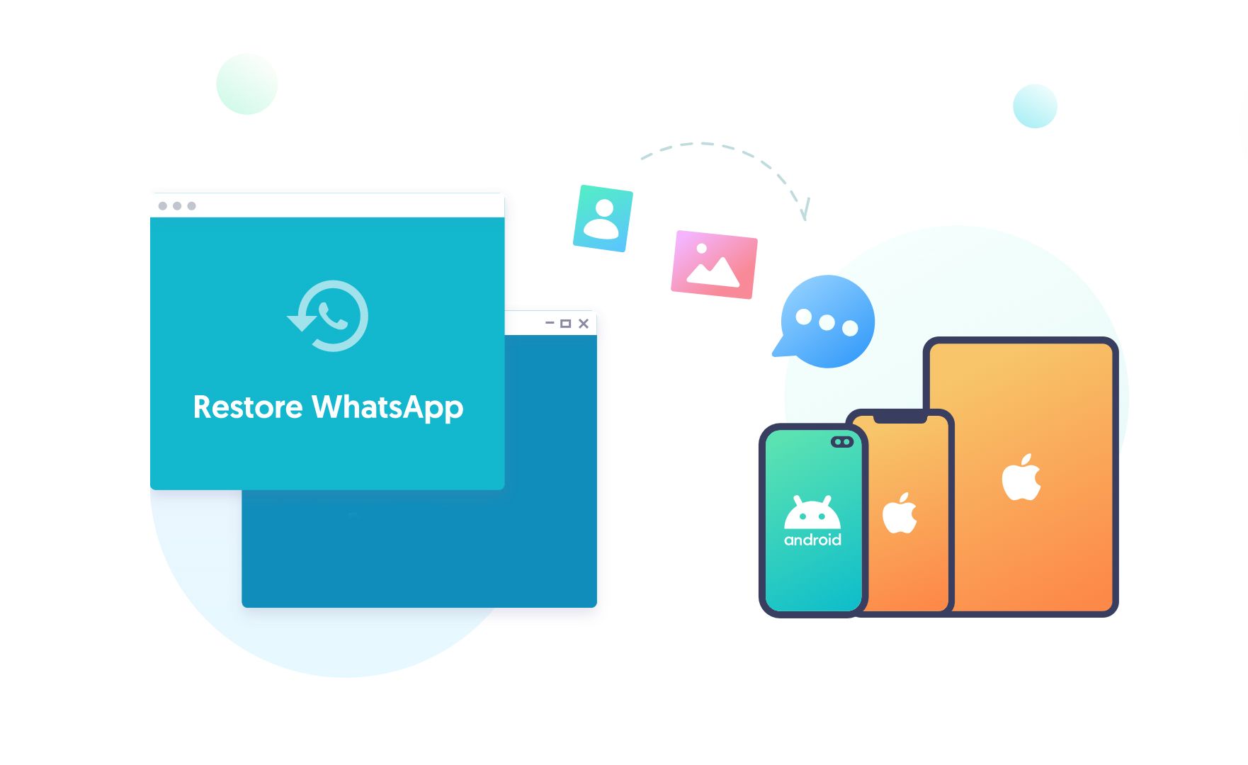 How to use iCareFone to transfer WhatsApp data.