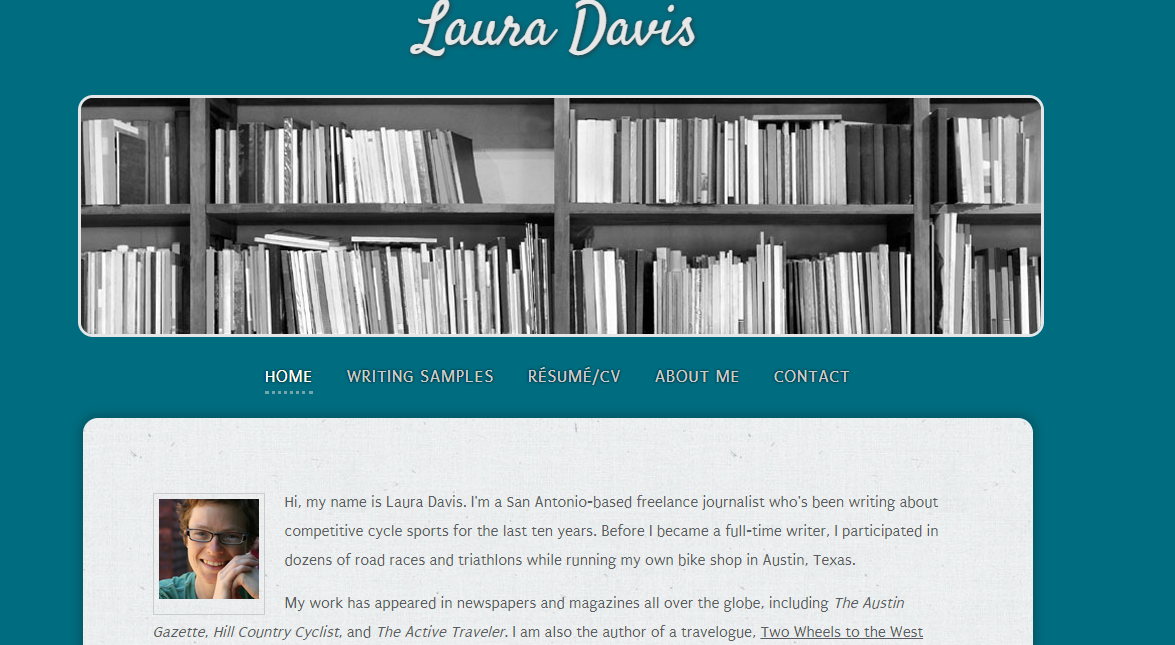 Writer's Residence website screenshot