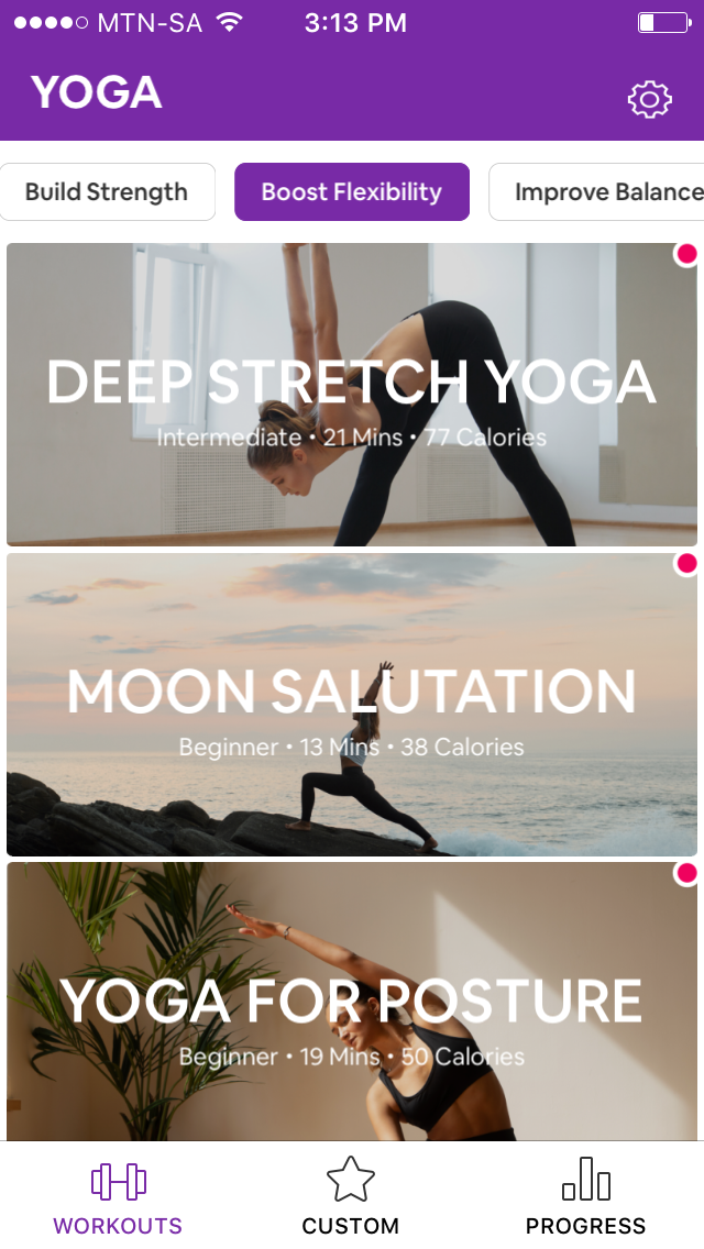 yoga for beginners app yoga workouts available