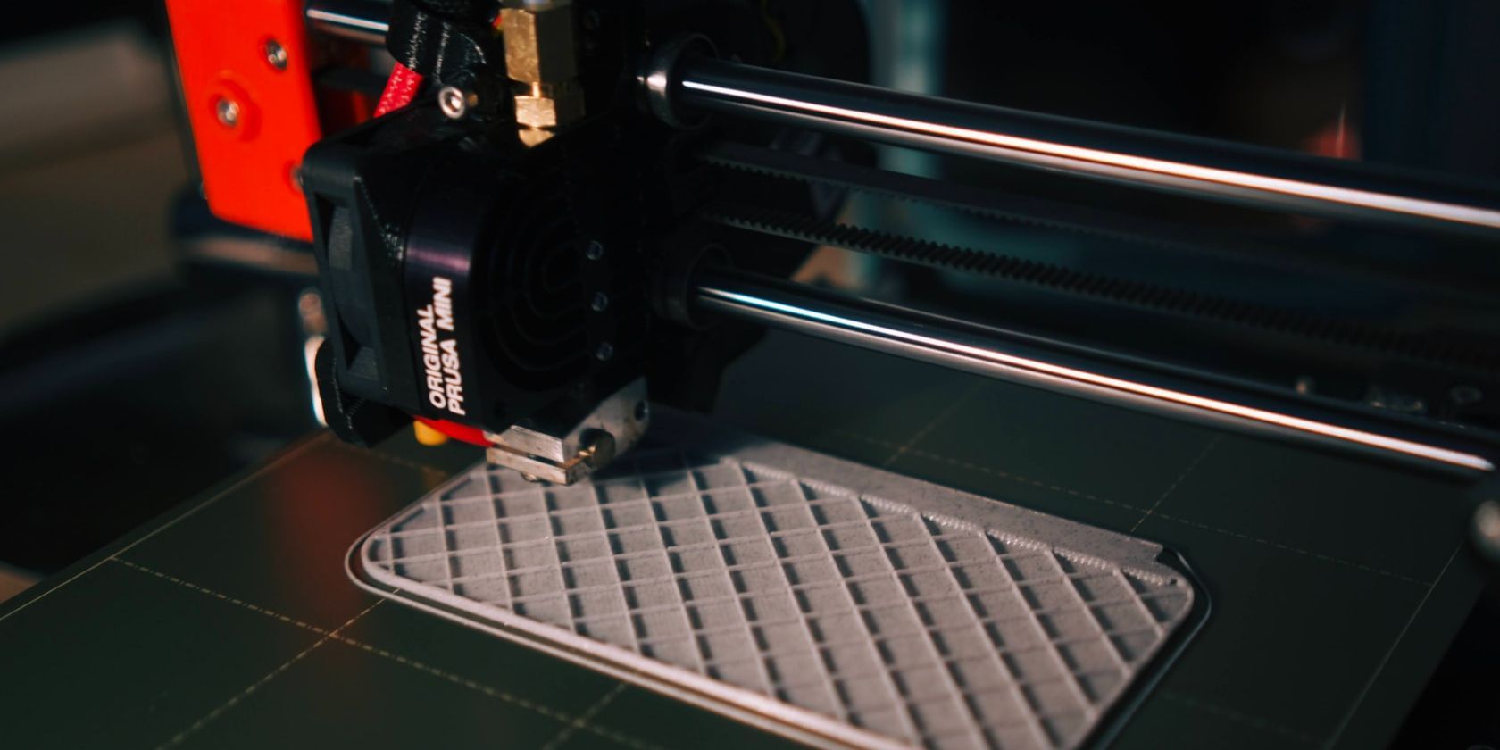3D Printer Printing a Model