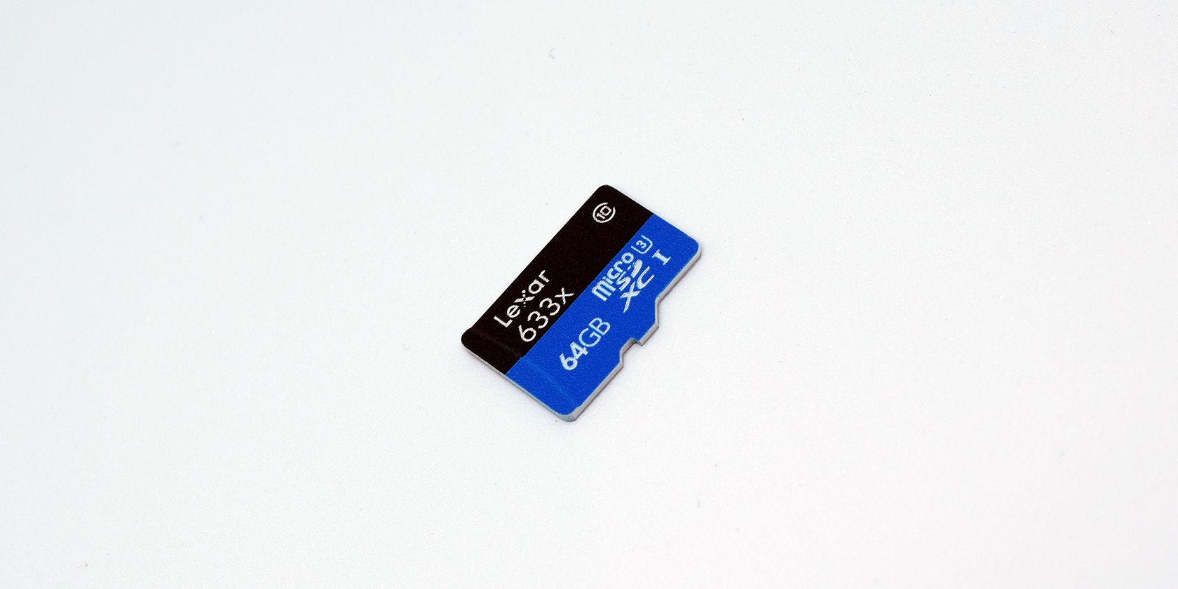 64gb microSD card from Lexar