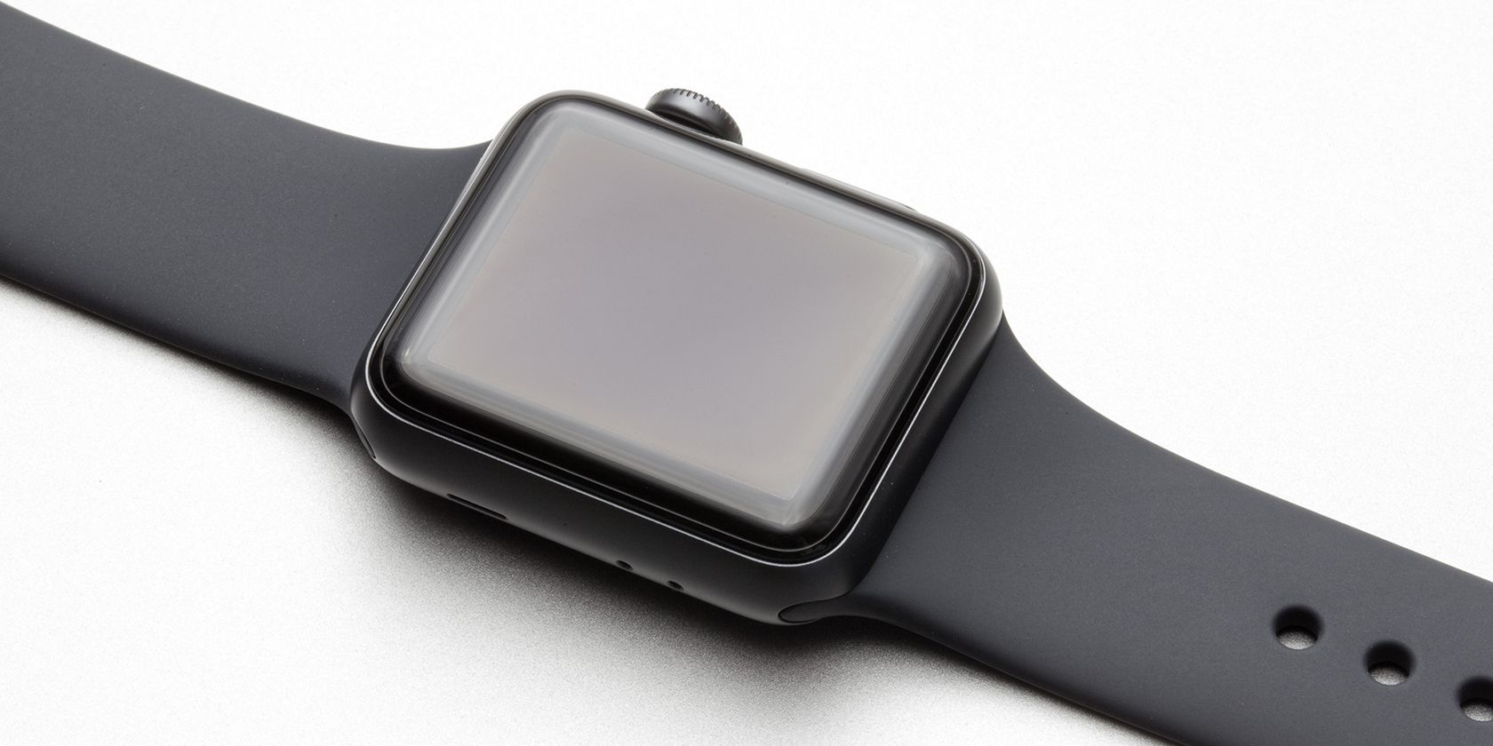 Apple Smartwatch on a white surface