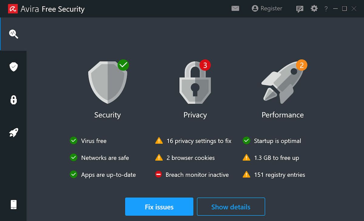 Avira Free Security Overview
