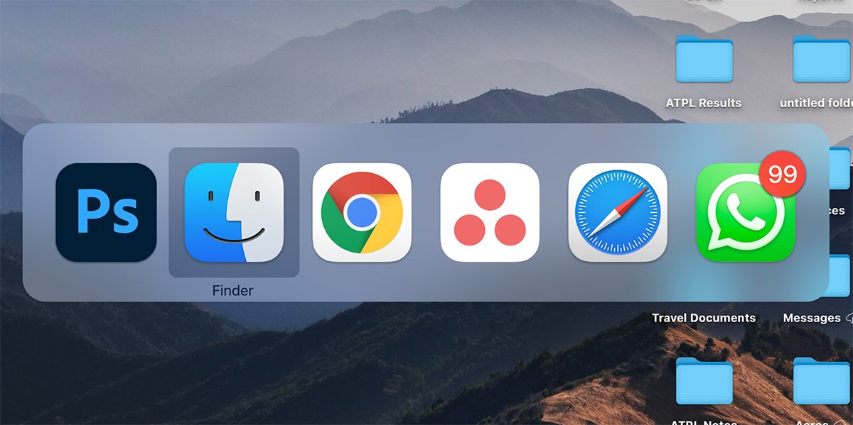 App Cycle on Mac