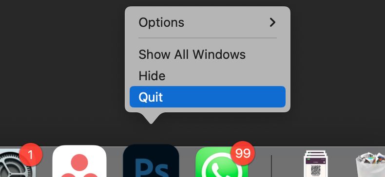 Quit Apps from Mac