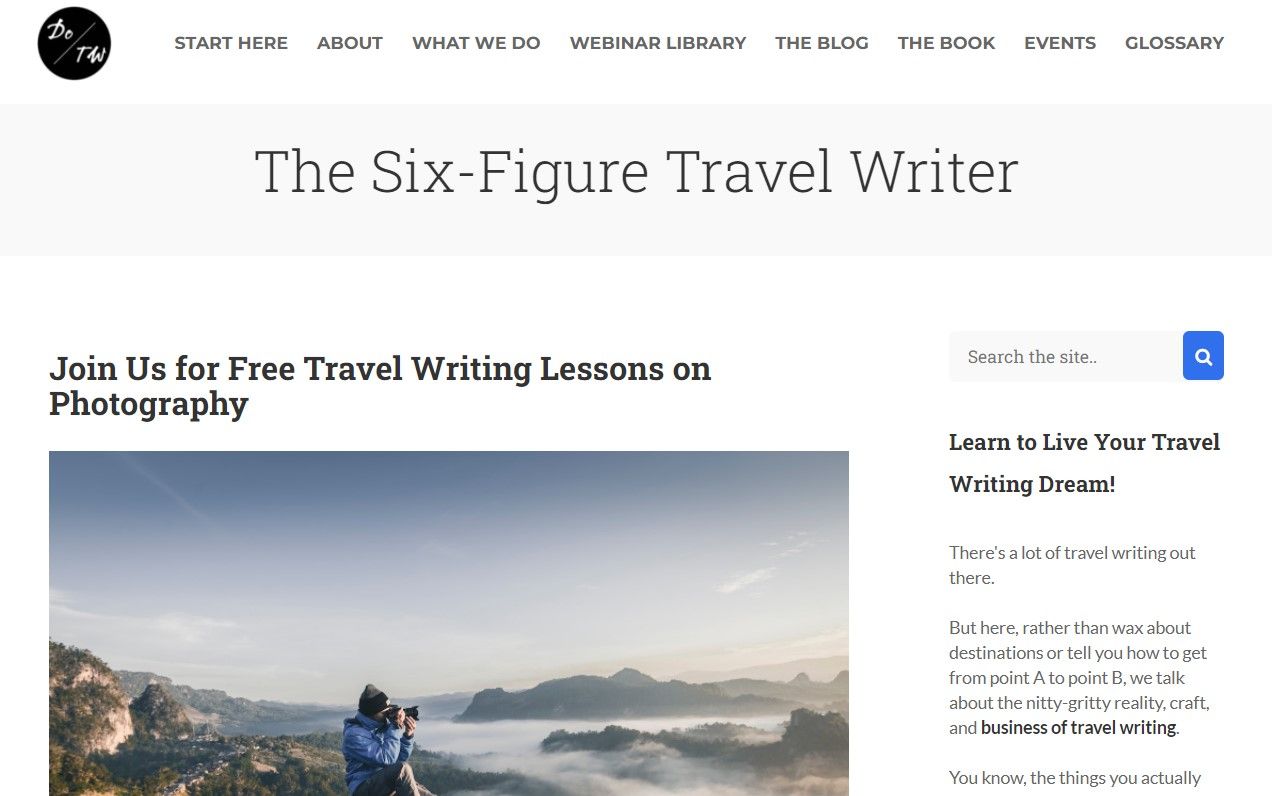 Dream of travel writing's blog