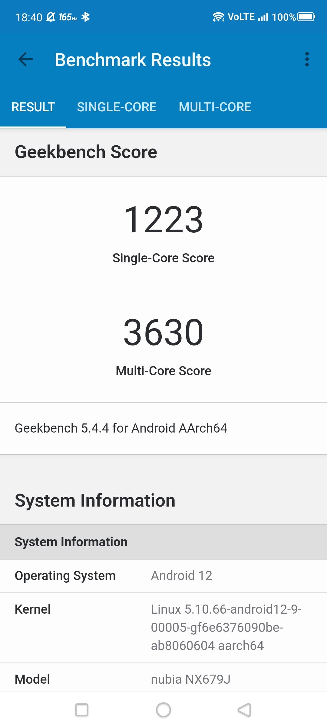 Geekbench 5 CPU 1