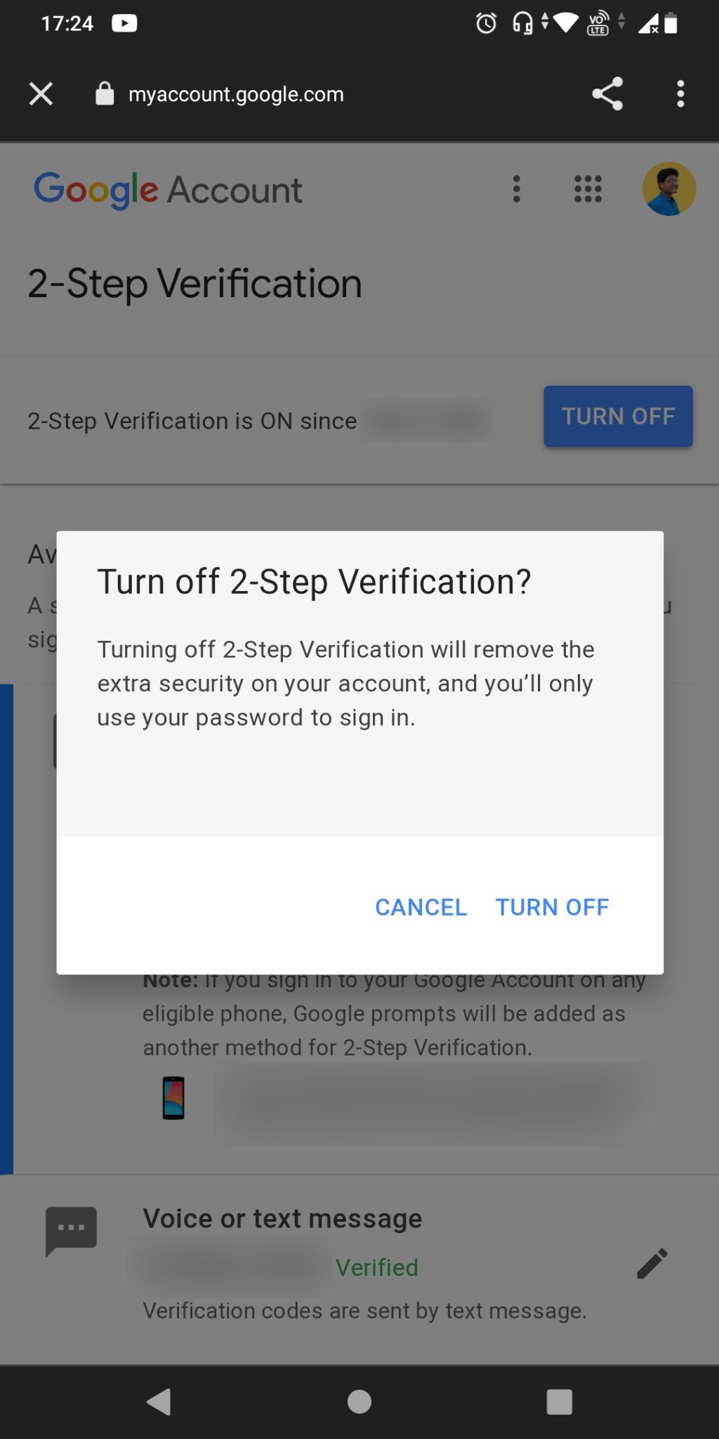 Google-settings-2-step-verification-confirmation