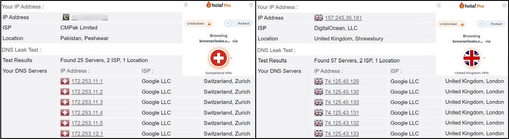 تست نشت IP